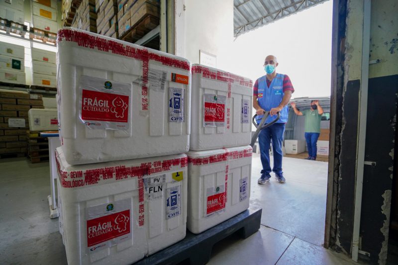 Santa Catarina receberá nova remessa de doses nesta quinta-feira (8) – Foto: Foto Ricardo Wolffenbuttel/Secom/Divulgação/ND