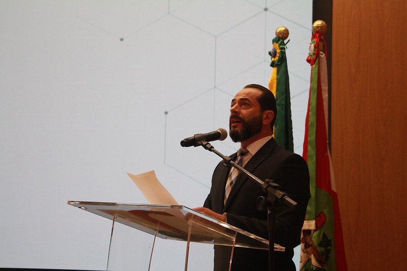 Solenidade foi virtual e transmitida ao vivo pelo canal do YouTube da institui&ccedil;&atilde;o &ndash; Foto: MPSC/Divulga&ccedil;&atilde;o