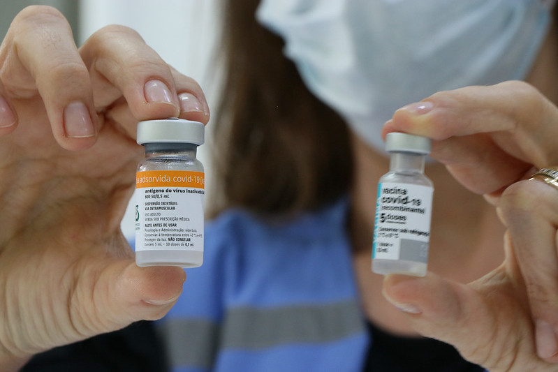 Serão enviadas vacinas adicionais para imunização de trabalhadores da saúde de Santa Catarina