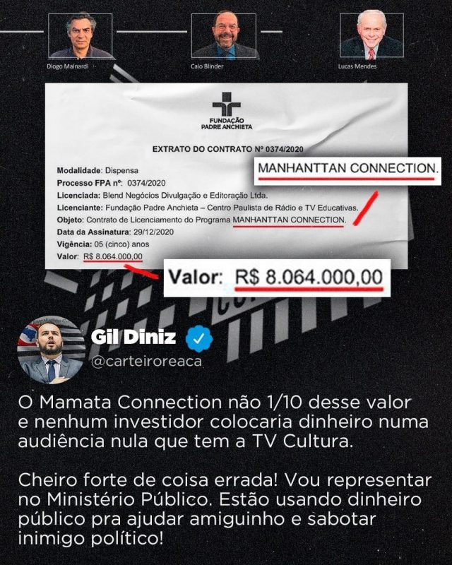 Tudo irregular nesse contrato – Foto: Divulgação