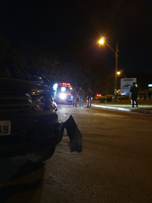 Corpo de Bombeiros registrou acidente com morte em rodovia estadual do Extremo-Oeste catarinense – Foto: Corpo de Bombeiros/Divulgação ND