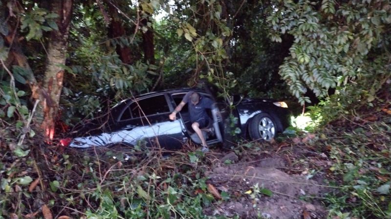 Acidente ocorreu na tarde desta quinta-feira (8). – Foto: Alexandre de Oliveira/NDTV