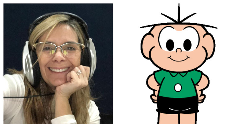 Há 38 anos, Angélica Santos é a voz original do Cebolinha – Foto: Reprodução/Instagram/ND