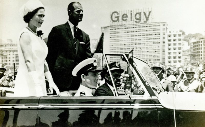 Casal real visitou o Brasil em 1968 – Foto: Arquivo Histórico do Itamaraty/Reprodução/ND