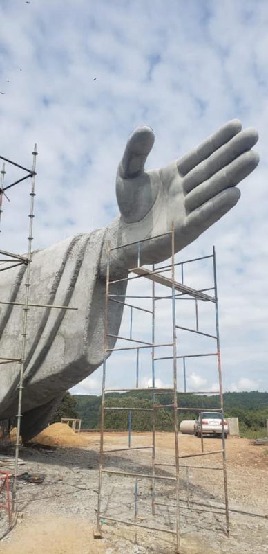 Todos os detalhes da obra foram minimamente planejados. – Foto: Associação Amigos de Cristo/Divulgação/ND