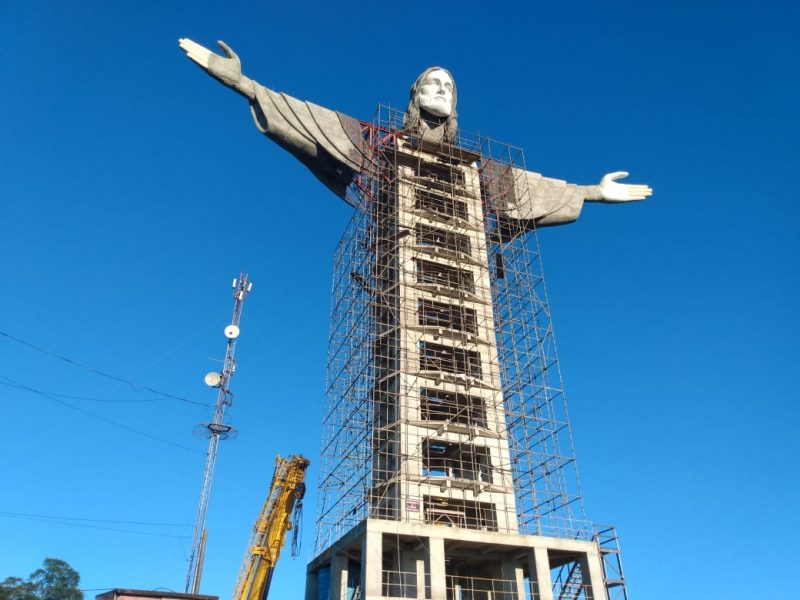 Cristo terá 43 metros. – Foto: Reprodução/Amigos de Cristo Encantado/ND