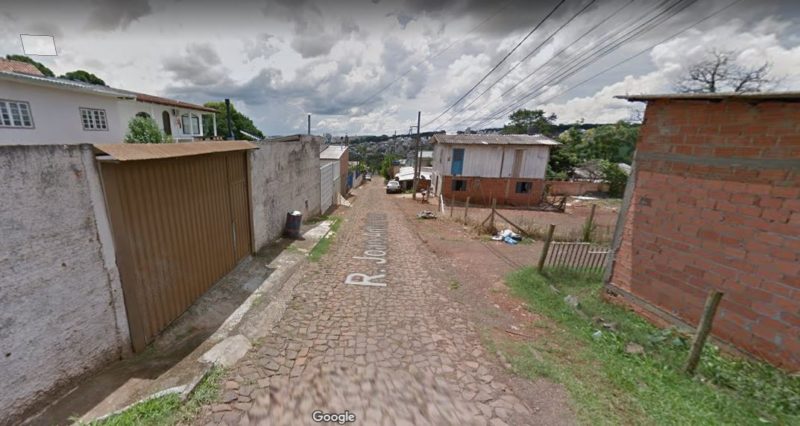 Paulo foi morto no dia 18 de abril, no bairro Pinheirinho, em Chapec&oacute;, ap&oacute;s comemorar festa de anivers&aacute;rio do filho e do cunhado – Foto: Google Street View/Divulga&ccedil;&atilde;o ND