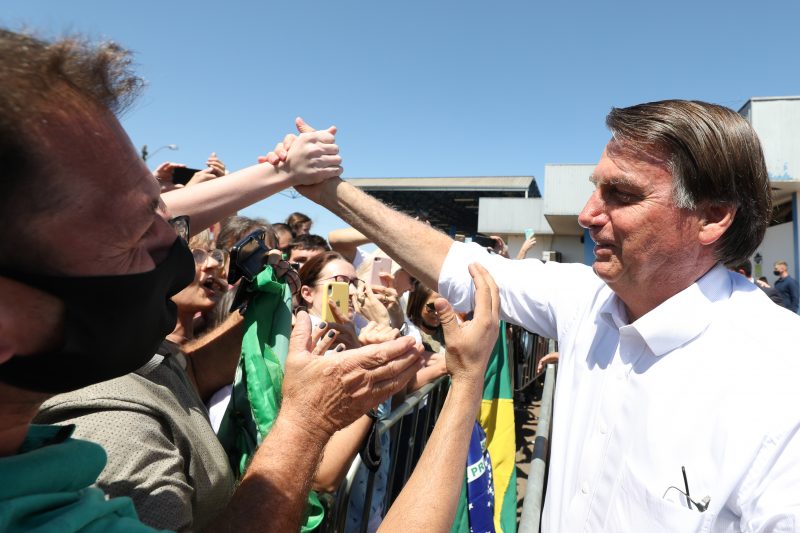 (Chapecó- SC, 06/11/2020) Bolsonaro durante visita em Chapecó. Foto: Marcos Corrêa/PR/ND