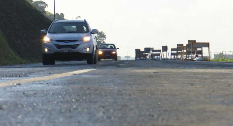 BR-470 – Foto: Reprodução/NDTV Blumenau