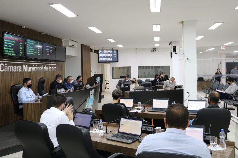 Câmara de Vereadores de Içara – Foto: Divulgação