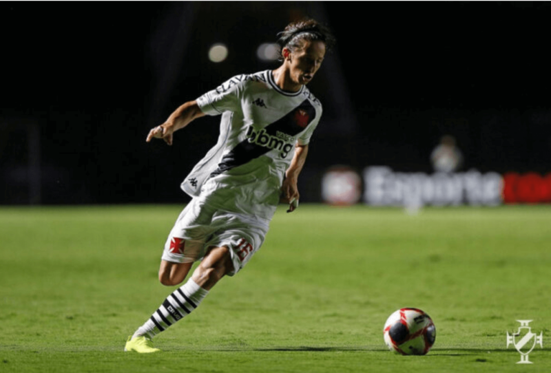 Galarza &eacute; um dos jogadores do Vasco e sonha com o acesso. – Foto: Divulga&ccedil;&atilde;o