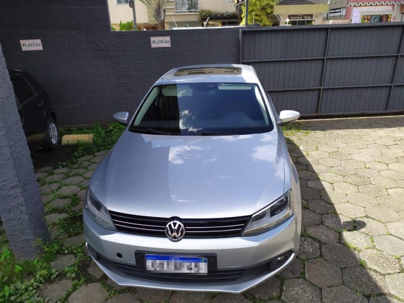Carro apreendido pela Polícia Civil utilizado pelos criminosos – Foto: Divulgação/Polícia Civil