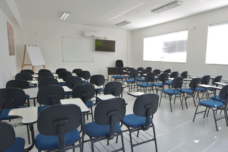 Estrutura da CDL de Palhoça para a realização de cursos e treinamentos – Foto: Divulgação/ND