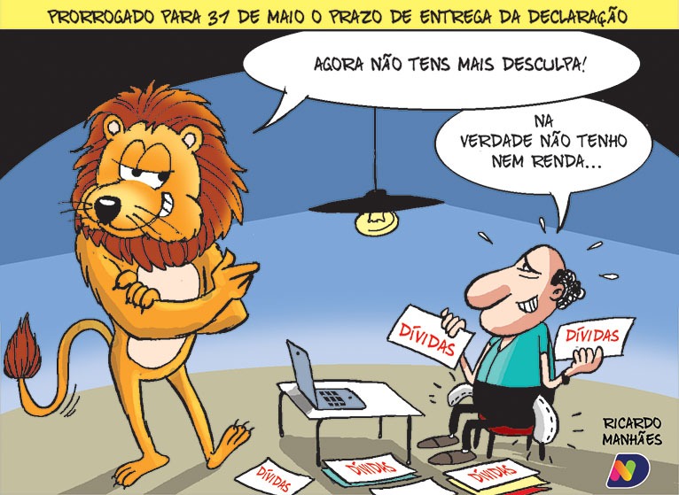 Confira a charge desta terça-feira (13)