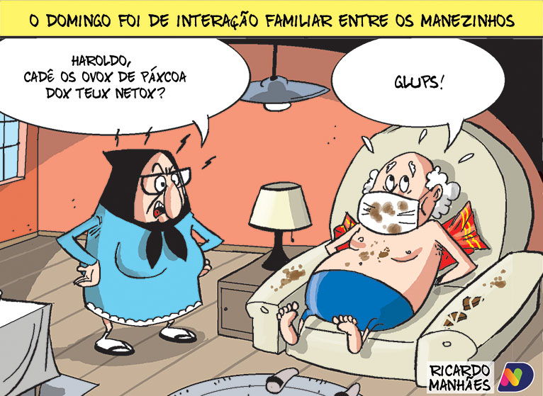 Charge do ND desta segunda-feira (5)