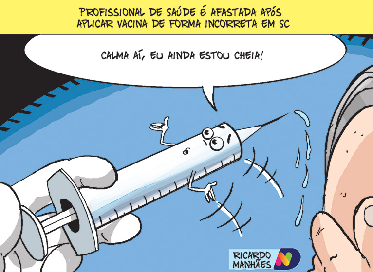Veja a charge desta quarta-feira