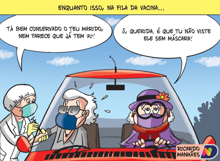 Veja a charge de Ricardo Manhães para o ND deste fim de semana
