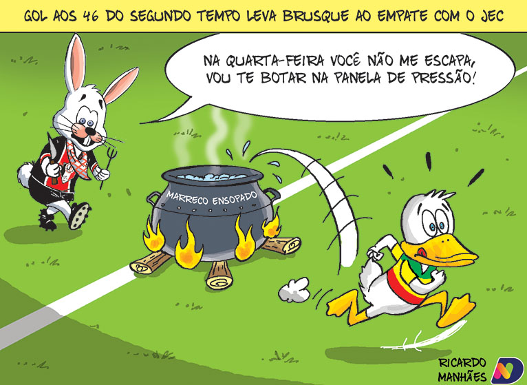 Confira a charge desta segunda-feira (26)