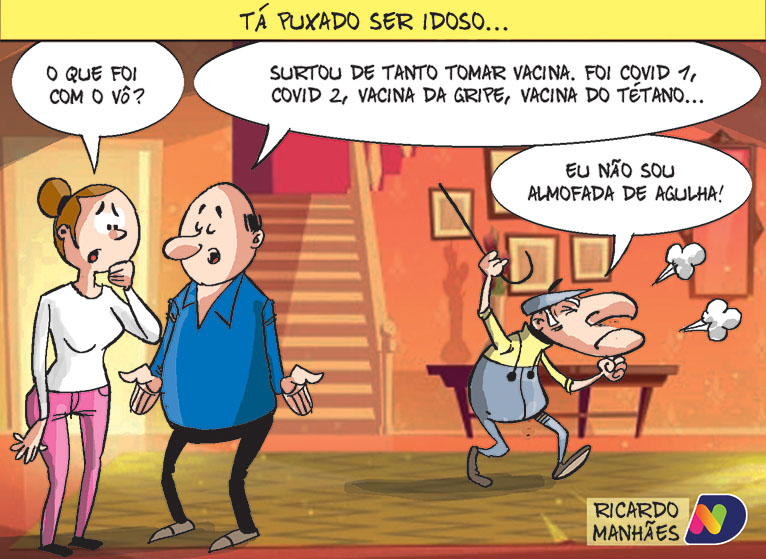 Confira a charge desta terça-feira (13)