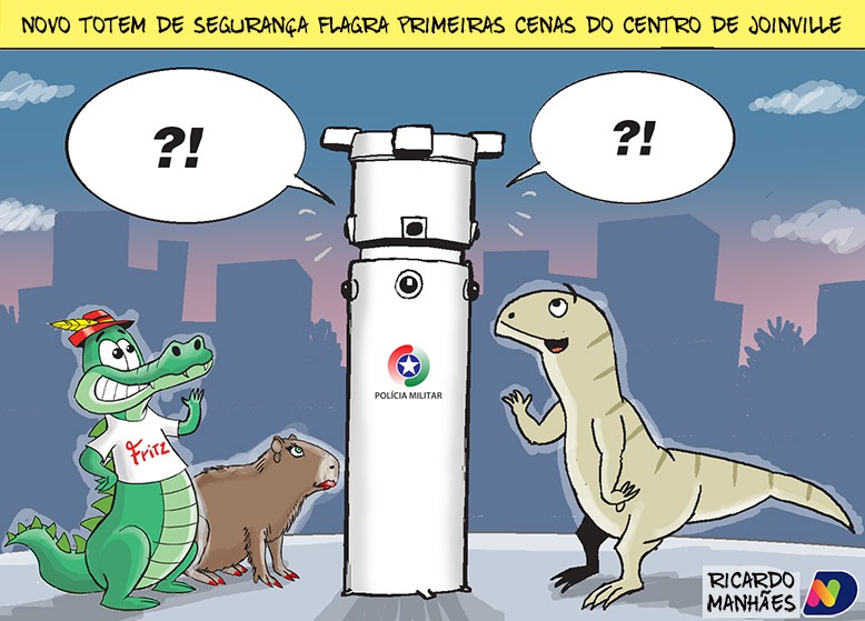 Confira a charge deste fim de semana