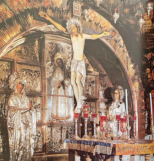 Cristo crucificado na Colina do Gólgota (Calvário) – Foto: Moacir Pereira/Arquivo Pessoal