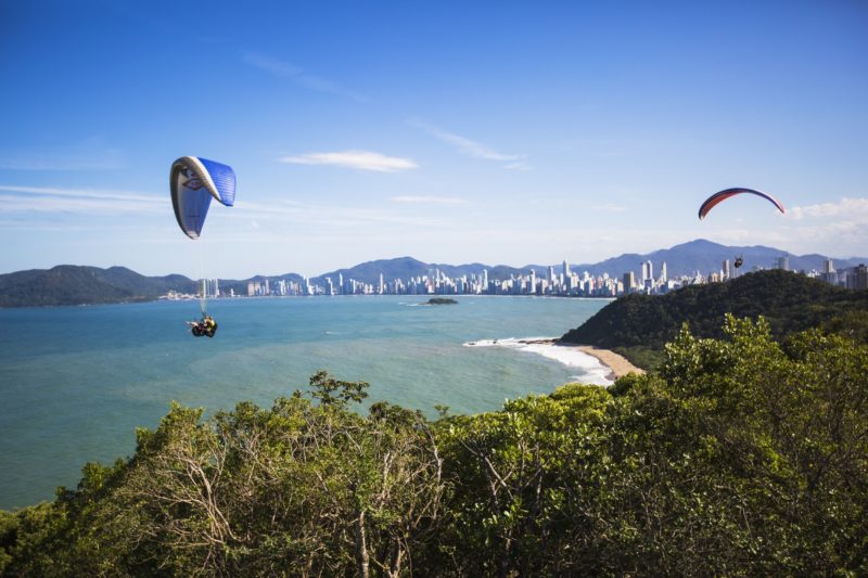 Vista do Morro do Careca, em Balneário Camboriú – Foto: Prefeitura de Balneário Camboriú/Divulgação