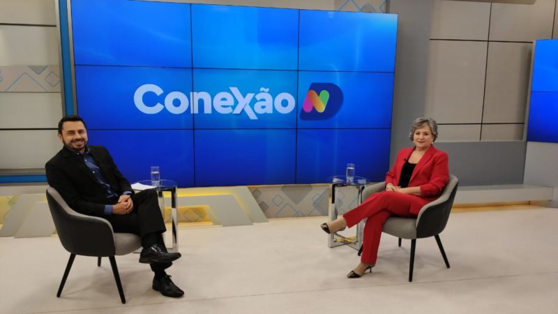 Alexandre Mendonça conversa com coordenadora do Floripa Sustentável