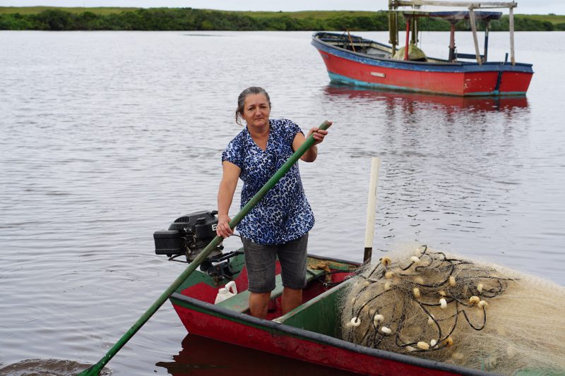Orivaldete Fortunato nasceu em Araquari, saiu, mas o amor pela terra a trouxe de volta – Foto: Divulgação