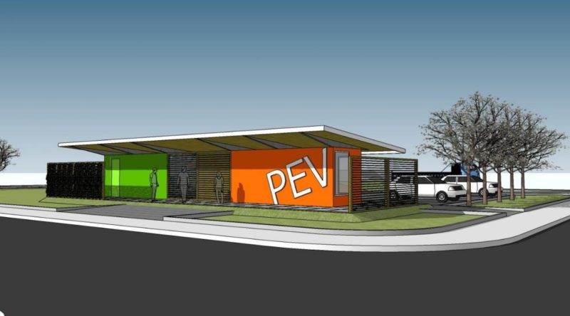 Projeto dos pr&oacute;ximos ecopontos da Prefeitura de Florian&oacute;polis. – Foto: PMF/Divulga&ccedil;&atilde;o/ND