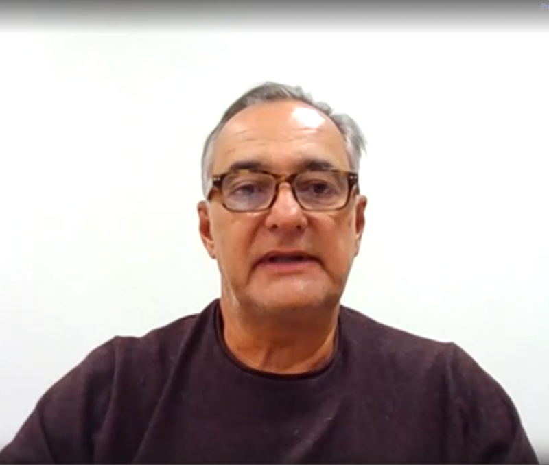 Diretor-presidente falou sobre a fus&atilde;o das empresas em coletiva realizada nesta quarta-feira (28) – Foto: Reprodu&ccedil;&atilde;o/Coletiva de Imprensa Hering/ND