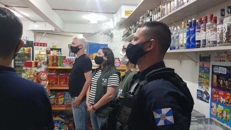 Sete festas clandestinas foram encerradas durante o feriadão – Foto: Prefeitura de BC/Divulgação