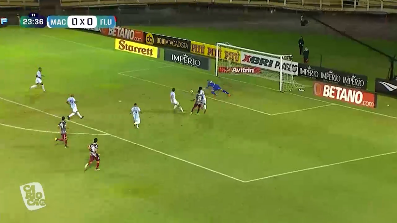 Fluminense vence por 4 a 0 – Foto: Reprodução/ RecordTV Rio