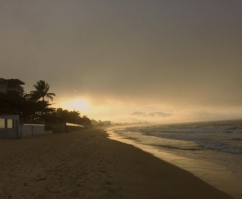 Corpo de Leonardo Nunes Souza foi encontrado pela PM às 6h de domingo (25), na Praia dos Ingleses – Foto: Lorenzo Dornelles/ND