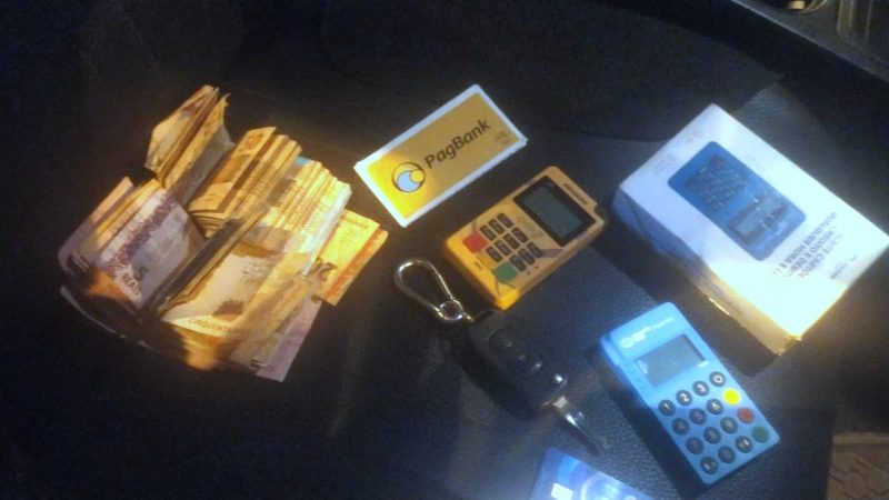 Os dois homens tinham três boletins de ocorrência contra eles pelo crime de estelionato – Foto: PRF/Divulgação