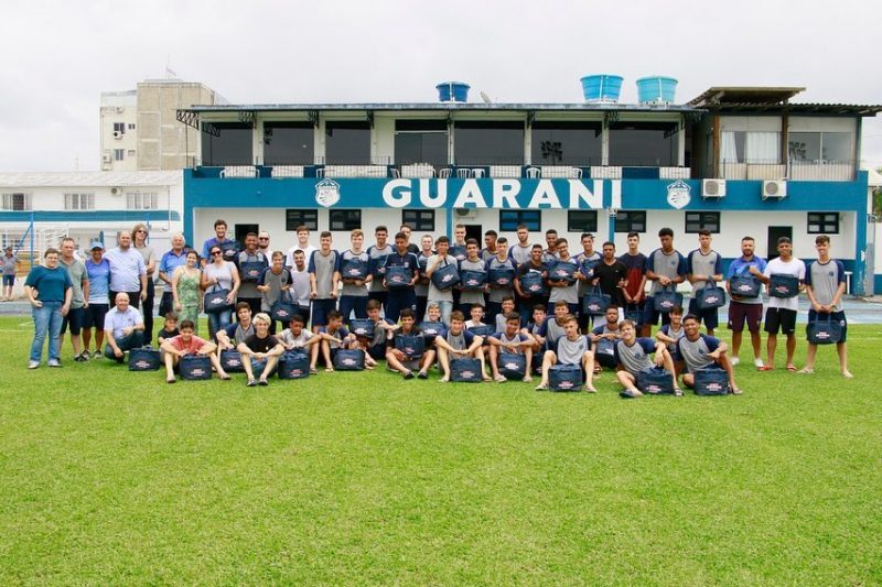 Guarani da Palhoça é um dos times de SC na lista de clube formador – Foto: Divulgação/ND