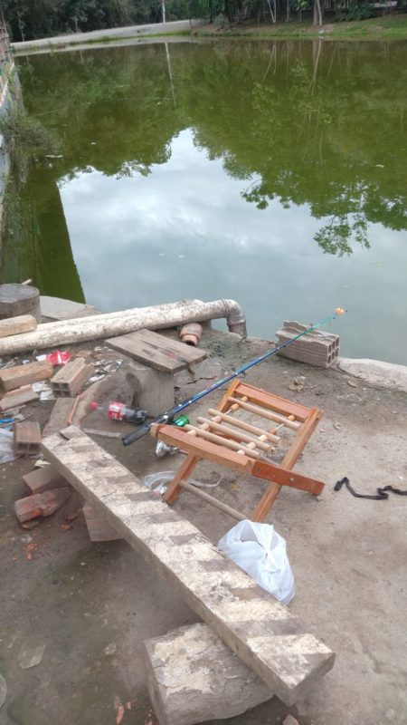 Idoso era acostumado a pescar no lago – Foto: Divulgação/ ND