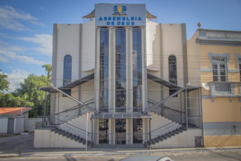 Assembleia tem realizado cultos escalonados, tamb&eacute;m transmitidos virtualmente – Foto: Assembleia de Deus/Divulga&ccedil;&atilde;o/ND