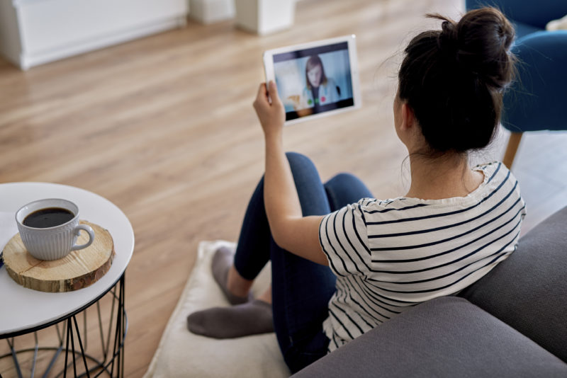 Atendimento psicológico online – Foto: Divulgação