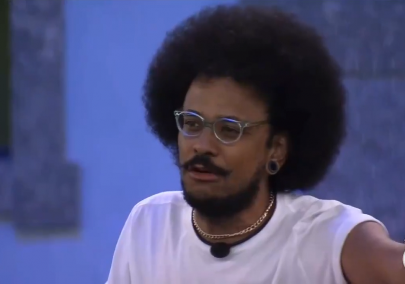 Fala racista foi exposta durante a edição desta segunda-feira (5) do programa – Foto: Rede Globo/Reprodução