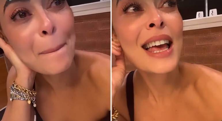 Juliana Paes chora por causa de Paulo Gustavo