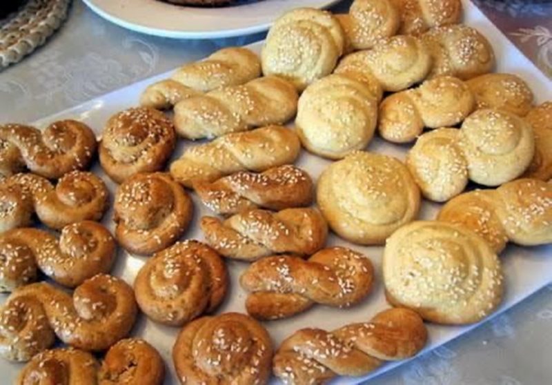 Koulourakias, tradicionais biscoitos gregos – Foto: Divulgação/ND