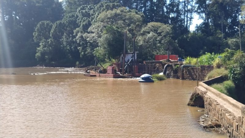 Lajeado São José abastece 60% de Chapecó e os outros 40% é captada no Lajeado Rio Tigre, em Guatambu – Foto: Felipe Kreush/NDTV