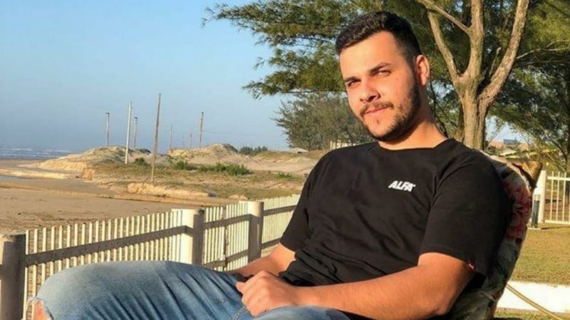 Lucas Speck Rodrigues, de 23 anos, chegou já sem vida ao hospital – Foto: Reprodução