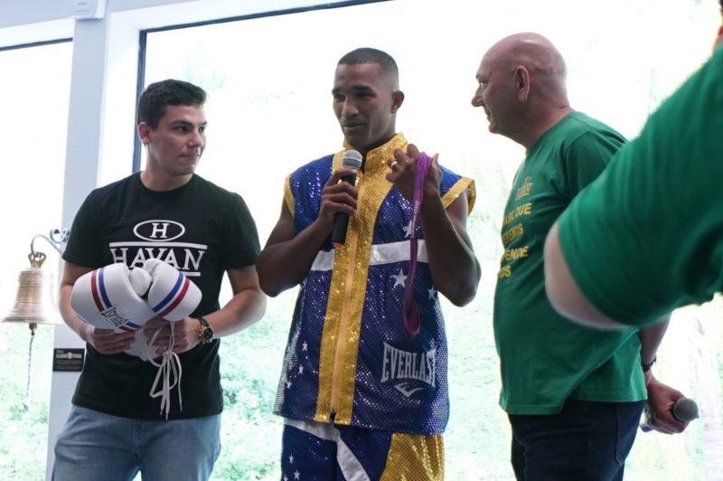Esquiva comoveu Lucas Hang, filho de Luciano Hang – Foto: Divulgação / Havan