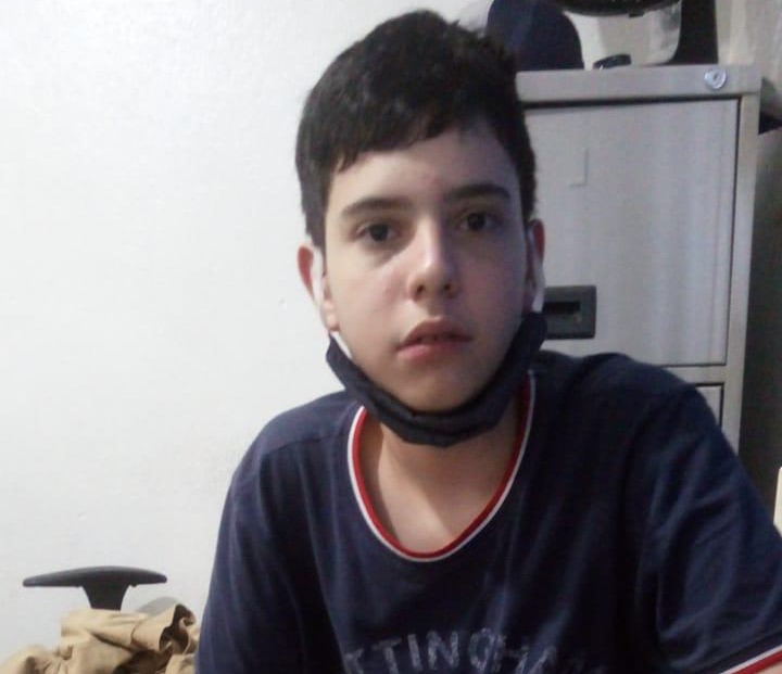 Tiago tem 14 anos e desapareceu em Itapema – Foto: Arquivo pessoal/ND