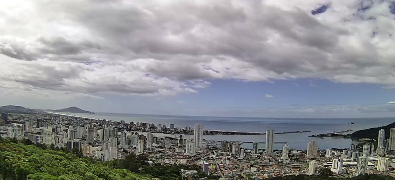 Imagem do Morro da Cruz, em Itajaí – Foto: NDTV
