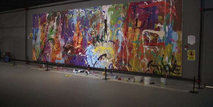 Casal vandalizou obra de R$ 3 milhões por engano na Coreia do Sul – Foto: Reprodução/R7