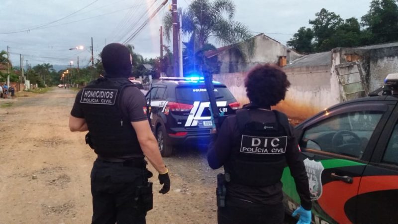 Ao todo, cinco mandados de busca e apreens&atilde;o est&atilde;o sendo cumpridos – Foto: Pol&iacute;cia Civil/Divulga&ccedil;&atilde;o