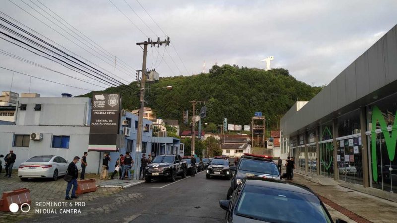 Opera&ccedil;&atilde;o contou com o apoio de 170 policiais de Santa Catarina e Paran&aacute; – Foto: DIC/Divulga&ccedil;&atilde;o
