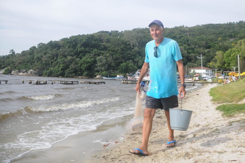Pescadores da Lagoa da Concei&ccedil;&atilde;o acreditam que obra vai oxigenar a &aacute;gua e melhorar as condi&ccedil;&otilde;es de pesca – Foto: Leo Munhoz/ND
